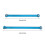 Set di 8 tiranti MN86, 9,2 cm e 8,2 cm, Blu 8