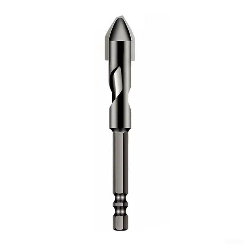 Eccentric Hex Shank Drill Bit With U Flutes And Tilted Head For Smooth Drilling On Tile/Wood/Glass/Plastic/Concrete 12Mm 9339159992661