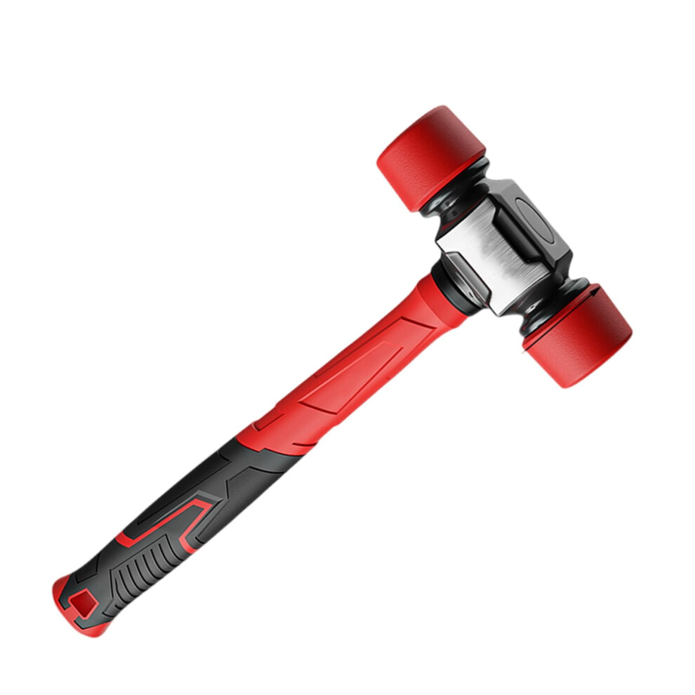 Heavy Duty Rubber Head Mallets Fiberglass Anti Slip Handle Hammer Flooring Installation Camping Gear Tent Stake 36mm-image-OPC-PMR2JMQ-NEW