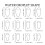 Medium Length Glossy Press On Nail 24PCS 3D Blush Hearts 4