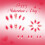 Medium Length Glossy Press On Nail 24PCS 3D Blush Hearts 7