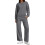 Women's two-piece tracksuit includes a sweatshirt-Dark Grey XL 1