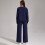 Women's two-piece tracksuit includes a sweatshirt-Dark Grey XL 6