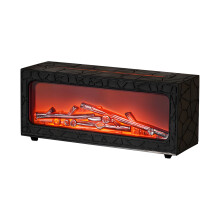 ABS PRESENTATION Essential Oil Humidifier Flame Effect-Black