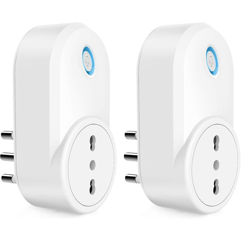 Kikidex (As Show, One Size) Wifi Smart Socket, Maxcio Italian Wifi Smart Socket 16A, Energy Monitor