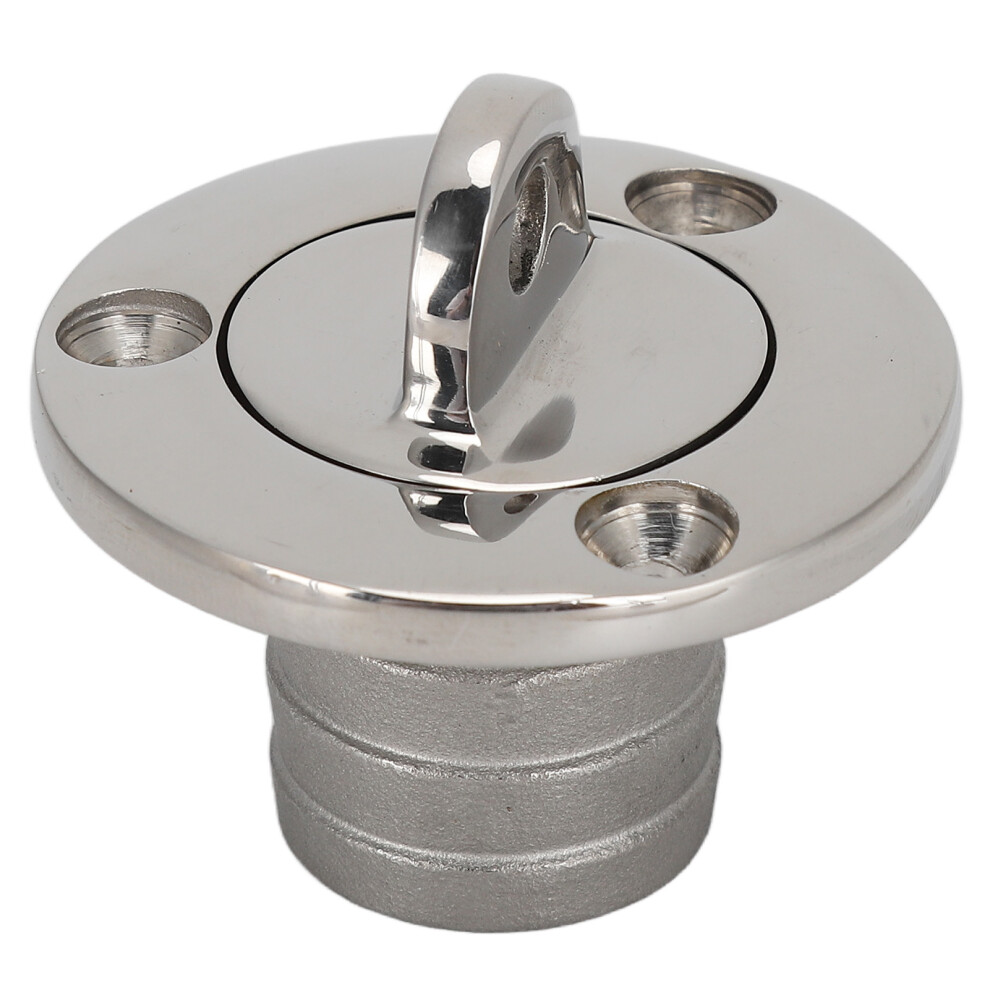 Round 25Mm Stainless Steel Drain Port For Boats Ships Garboard Drain Plug 4971357945909