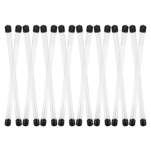 64Stk PVC Aufbewahrungsröhrchen Mit Deckel Für Experimente