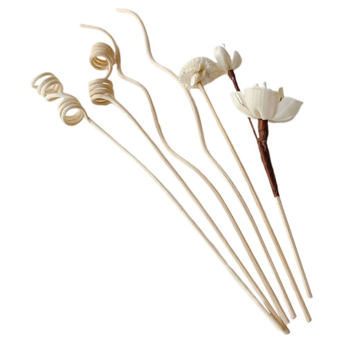 30Stk Reed Diffuser Sticks Weiß Für Aromatherapie Und Spa 2