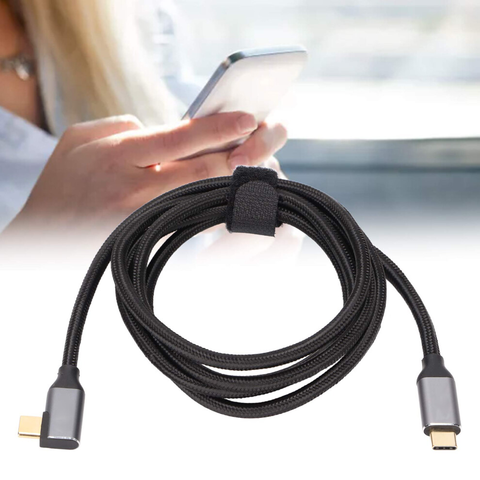 100W Nylon Braided Usb C Cable 1.5M 4K 60Hz 10Gbps 8071357946619