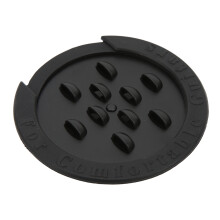 Silicone Guitar Hole Plug Sound Hole Cover Black Acoustic Mute