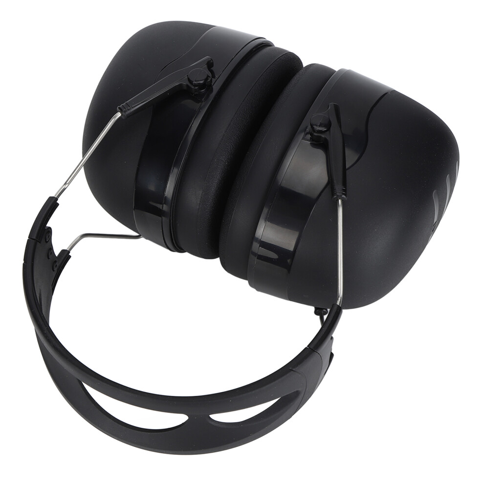 Noise Canceling Earmuffs Nrr 37Db For Construction And Workshop Use Black 3581357947134