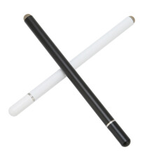 2 pièces de stylets en alliage d'aluminium Noir/Blanc 12,6 g