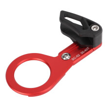 Guide de chaîne rouge 61g en aluminium et nylon pour BB fileté