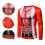 3D-Weihnachtss-T-Shirt für Männer, Polyester, Rundhals-Pullover Feiertags-Pullover 6