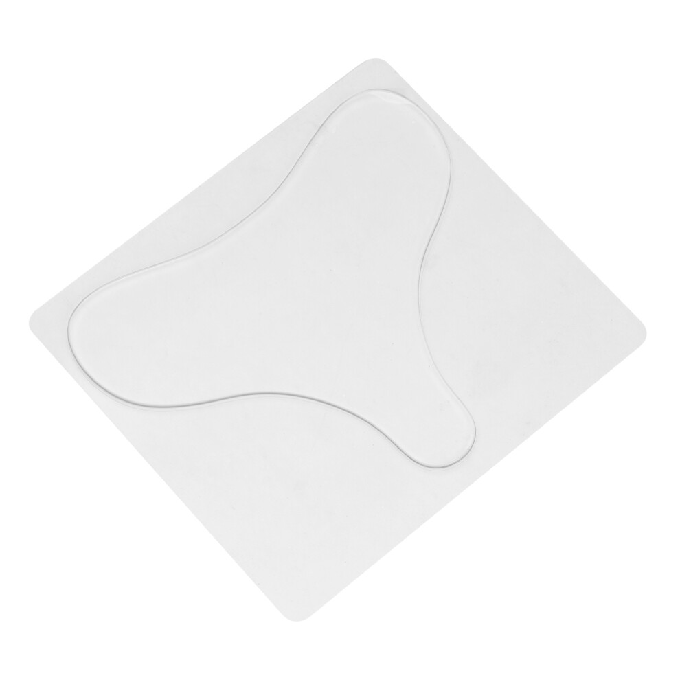 Reusable Silicone Anti-Wrinkle Chest Pad - 20*16.5cm, Clear