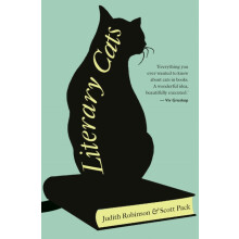 Literary Cats by Scott Pack Hardcover Book