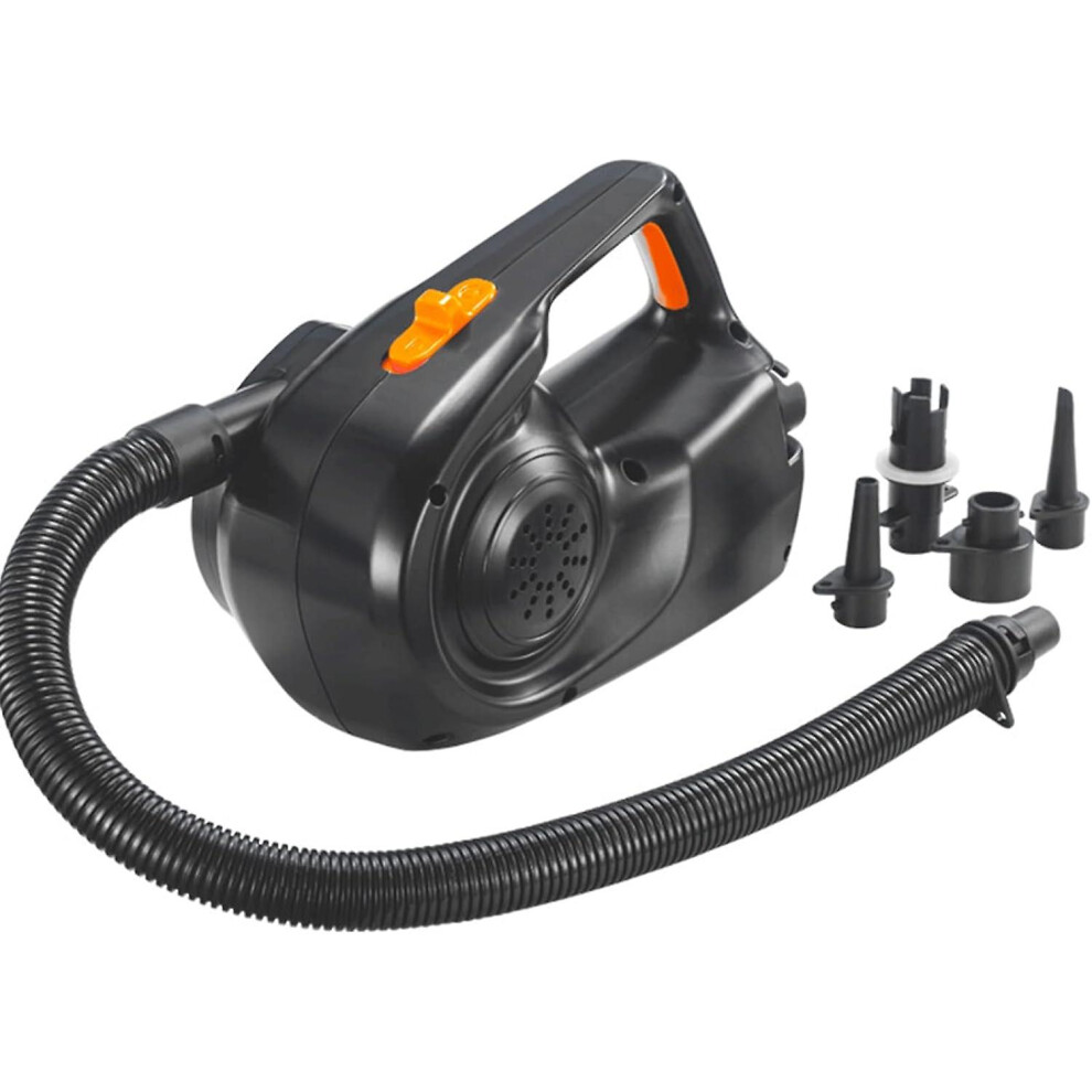 Kikidex (As Show, One Size) Electric Inflator Pump, 12V Comfort Grip Paddle Board Electric Air Pump For Inflatable Boats