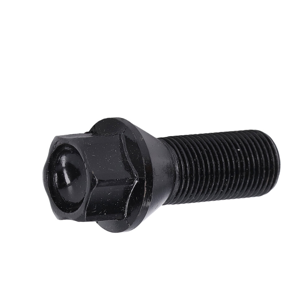 M14x1.25 Cold Forged Steel Wheel Lug Bolt Nut Stud For Bmw Series Black 3781357950084