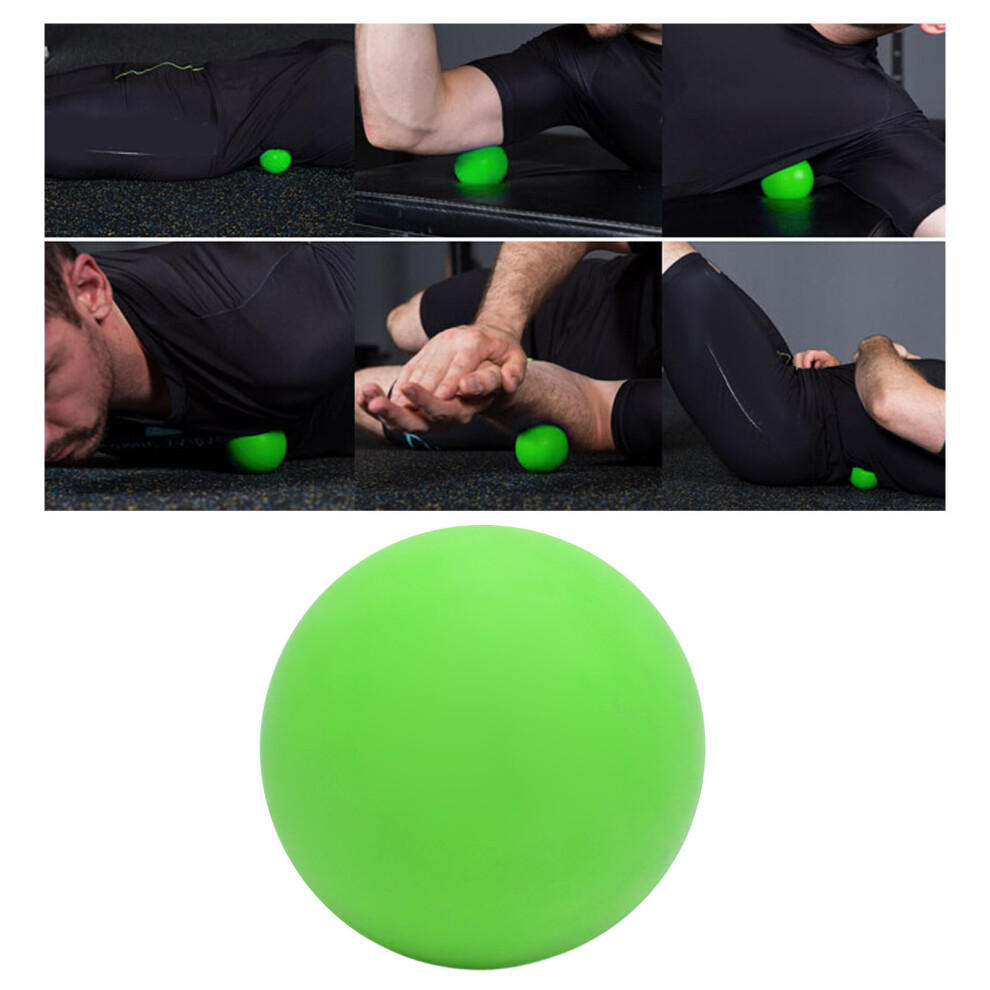 Green Body Massage Ball For Neck Back Feet Legs Muscle Relaxation