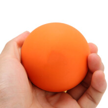 Bola de masaje de goma naranja Talla única Capacidad N/A