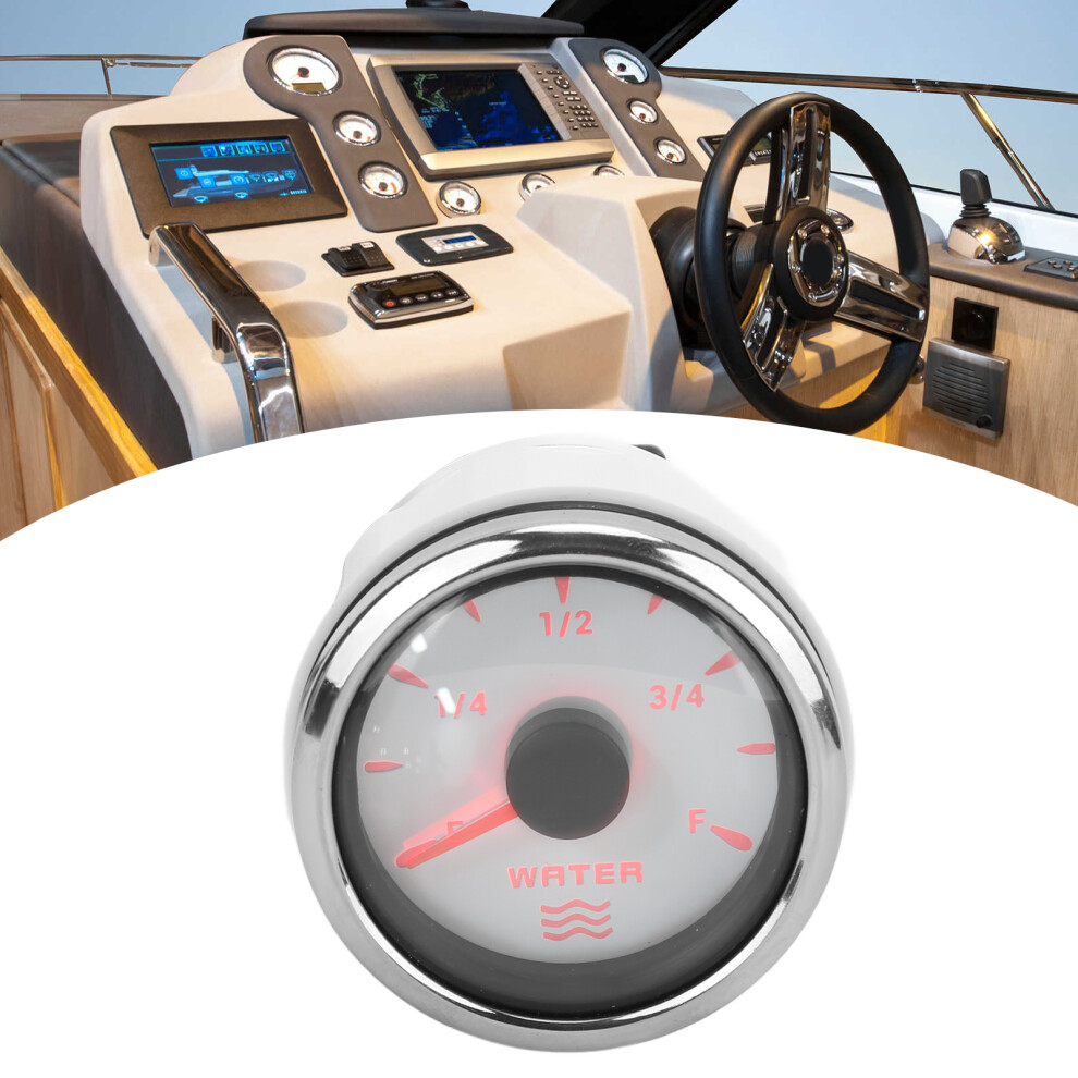 52Mm Water Level Gauge 0Â190Î© Ip67 Waterproof 7-Color Backlight 4181357950500
