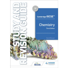 Cambridge IGCSE Chemistry Study and Revision Guide Third Edition by Da