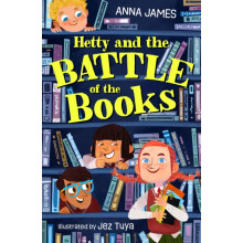 Hetty and the Battle of the Books by Anna James Paperback Book