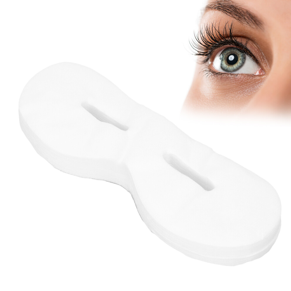 100pcs Disposable Silk Eye Mask Sheets Ultra Thin for Moisturizing and Hydrating