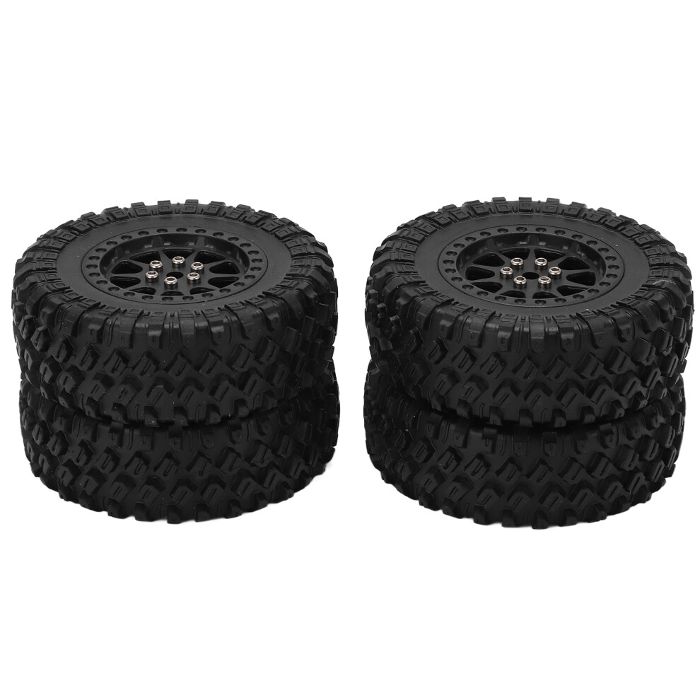 4Pcs Rc Car Tires For Mn D90 D91 D99 D86 Wpl B14 B24 70Mm Black 4121357951879