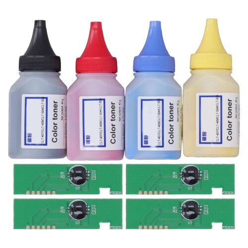 4-teiliges Toner-Nachfüllset, 4 Farben, 2300