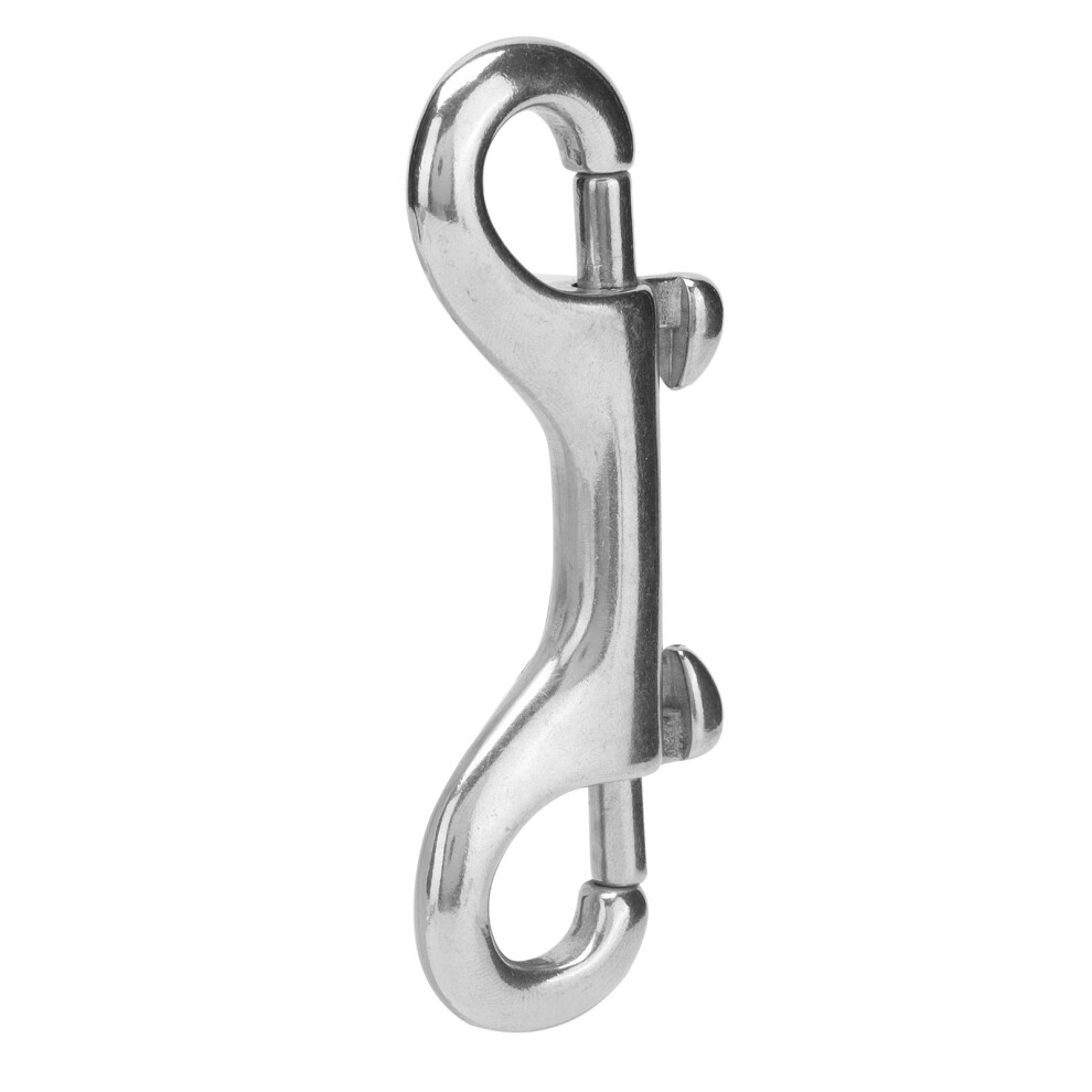 Compact 316 Stainless Steel 90Mm Marine Bolt Snap With Dual End Hooks 8491357952708