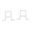 Alluminio Supporto di montaggio per servomotore Argento 39x7x30mm 7