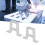 Alluminio Supporto di montaggio per servomotore Argento 39x7x30mm 14