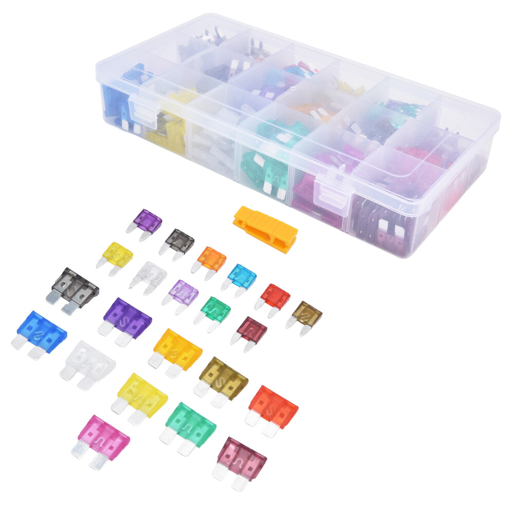 485Pcs Aluminum Alloy Automotive Blade Fuse Assortment 2Aâ40A Protection Kit 8131357952901