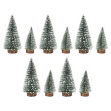 10Pcs Weihnachten Kiefer Baum Decor Set