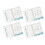 40Pcs Einweg-Toilettensitzbezug Spülbare Liner 10