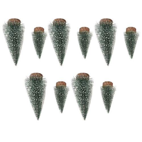 10Pcs Weihnachten Kiefer Baum Decor Set 1