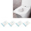 40Pcs Einweg-Toilettensitzbezug Spülbare Liner 11