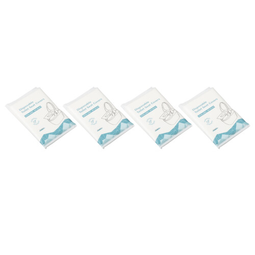 40Pcs Einweg-Toilettensitzbezug Spülbare Liner 2