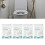 40Pcs Einweg-Toilettensitzbezug Spülbare Liner 12