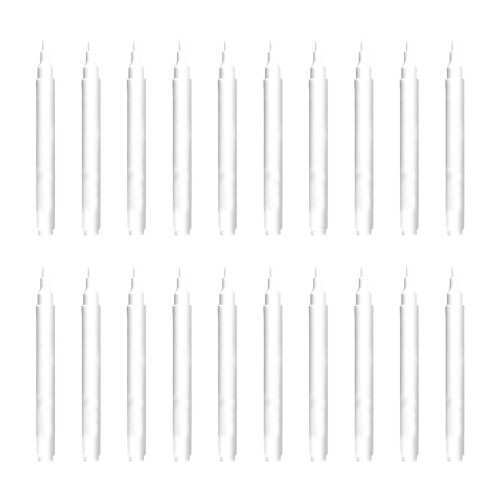 20Pcs Acrylic Highlighter Markers Oil Based Inks For-White