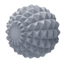 Compact Travel Friendly Silicone Massage Sphere For Muscle-grey
