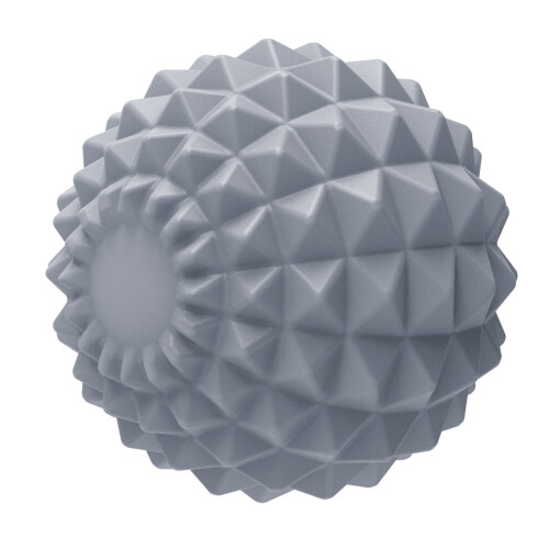 Compact Travel Friendly Silicone Massage Sphere For Muscle-grey
