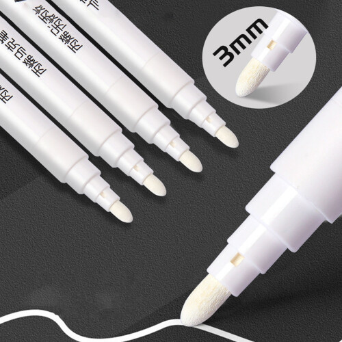 20Pcs Acrylic Paint Pen Quick Dry Oil Based Inks Acrylic-silver 2