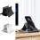 Auto Adjusting Vertical Laptop Stand NonSlip Silicone Base-grey 5
