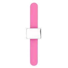 Magnetic Silicone Wristband For Crafts And Sewing Portable Wrist Strap With Pin Cushion Hairdressing Supplies Pink