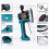 Tile Vibration Tool 20V Wireless Tiler Vibrator, 6 Speed, Automatic Tile Leveling, Absorb Power Tool For 18V Battery 3