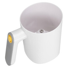 Handheld Electric Flour Sieve Cup Shape White Powder Sifter for Baking Kitchen