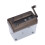 Space-Efficient Manual Shredder Hand Crank - Gray Office Necessity 6