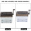 Space-Efficient Manual Shredder Hand Crank - Gray Office Necessity 12